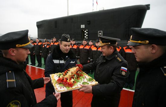 Тихоокеанский флот пополнился стратегической АПЛ "Александр Невский"