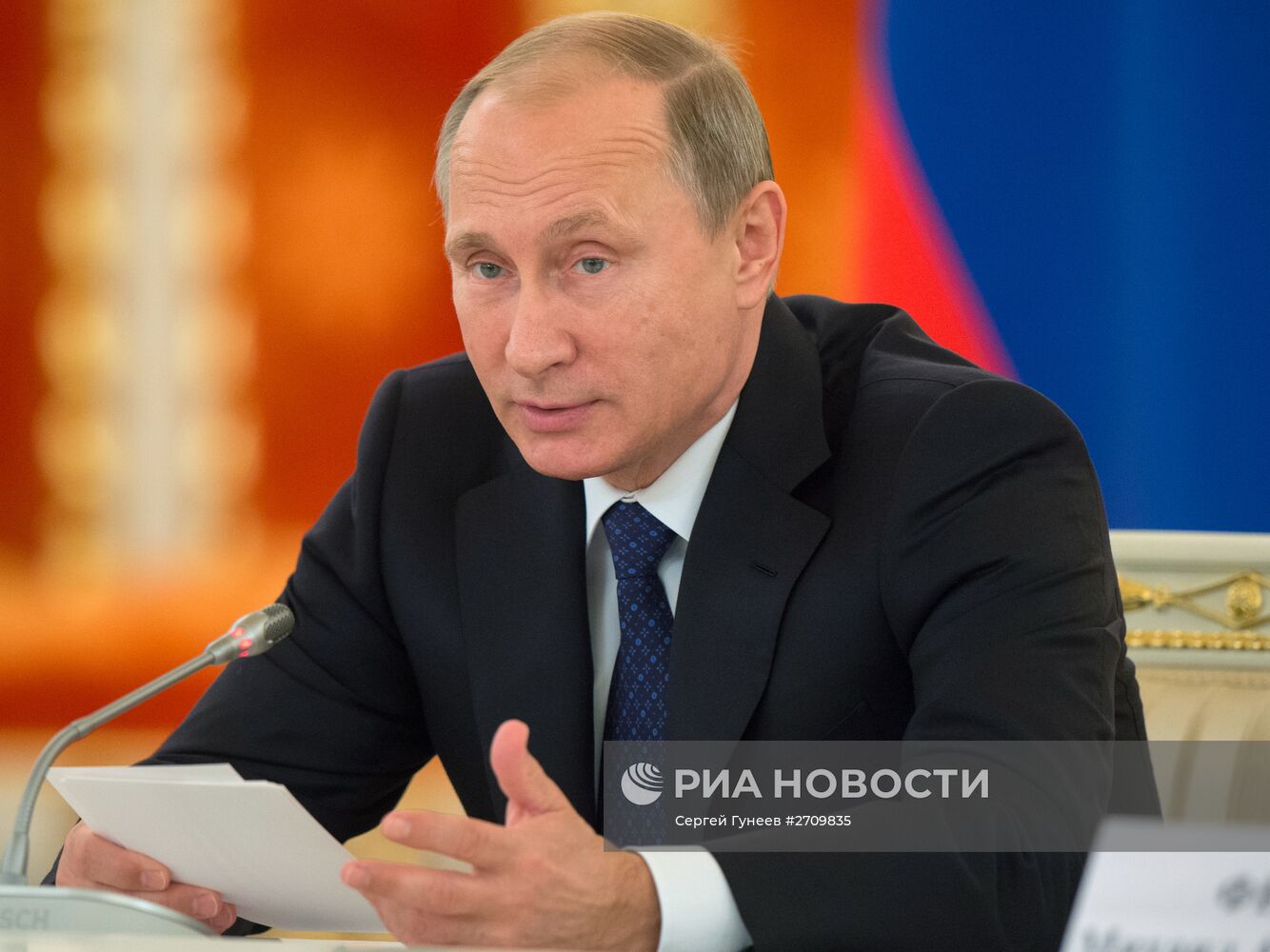 Президент РФ В.Путин провел заседание Совета по развитию гражданского общества и правам человека