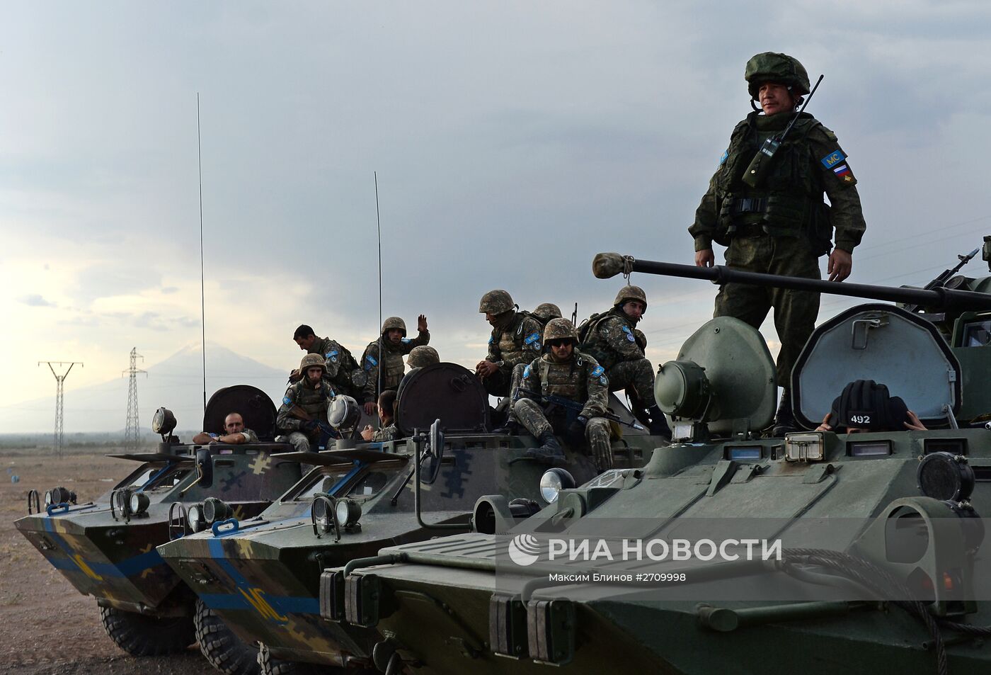 Учения ОДКБ "Нерушимое братство - 2015" в Армении