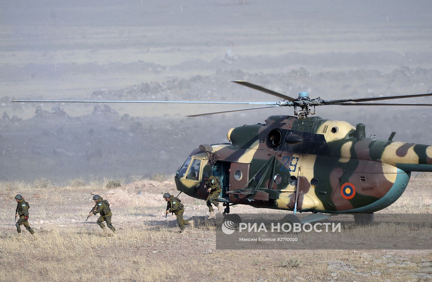 Учения ОДКБ "Нерушимое братство - 2015" в Армении