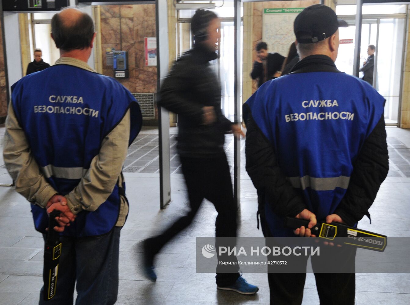 Рейд по поимке безбилетников в московском метро