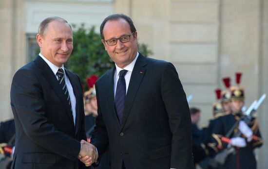 Визит президента РФ В.Путина во Францию