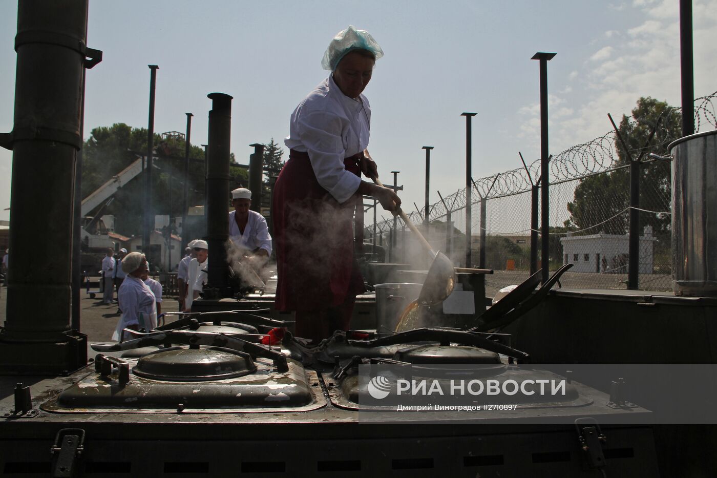 Военнослужащие РФ на базе "Хмеймим" в Сирии
