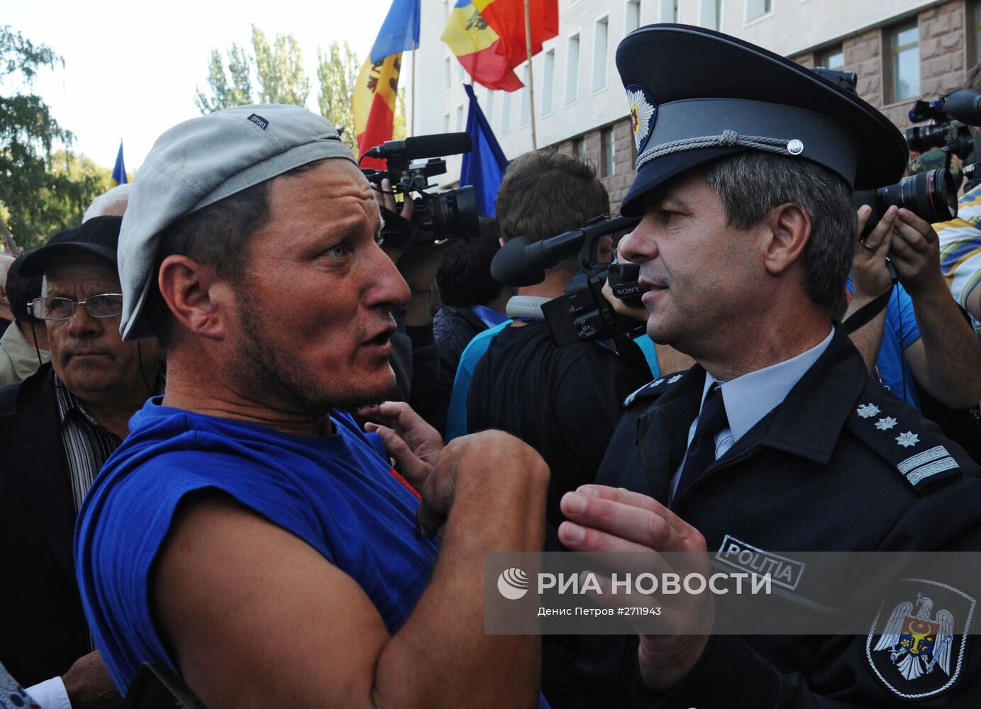 Акции протеста в Кишинёве