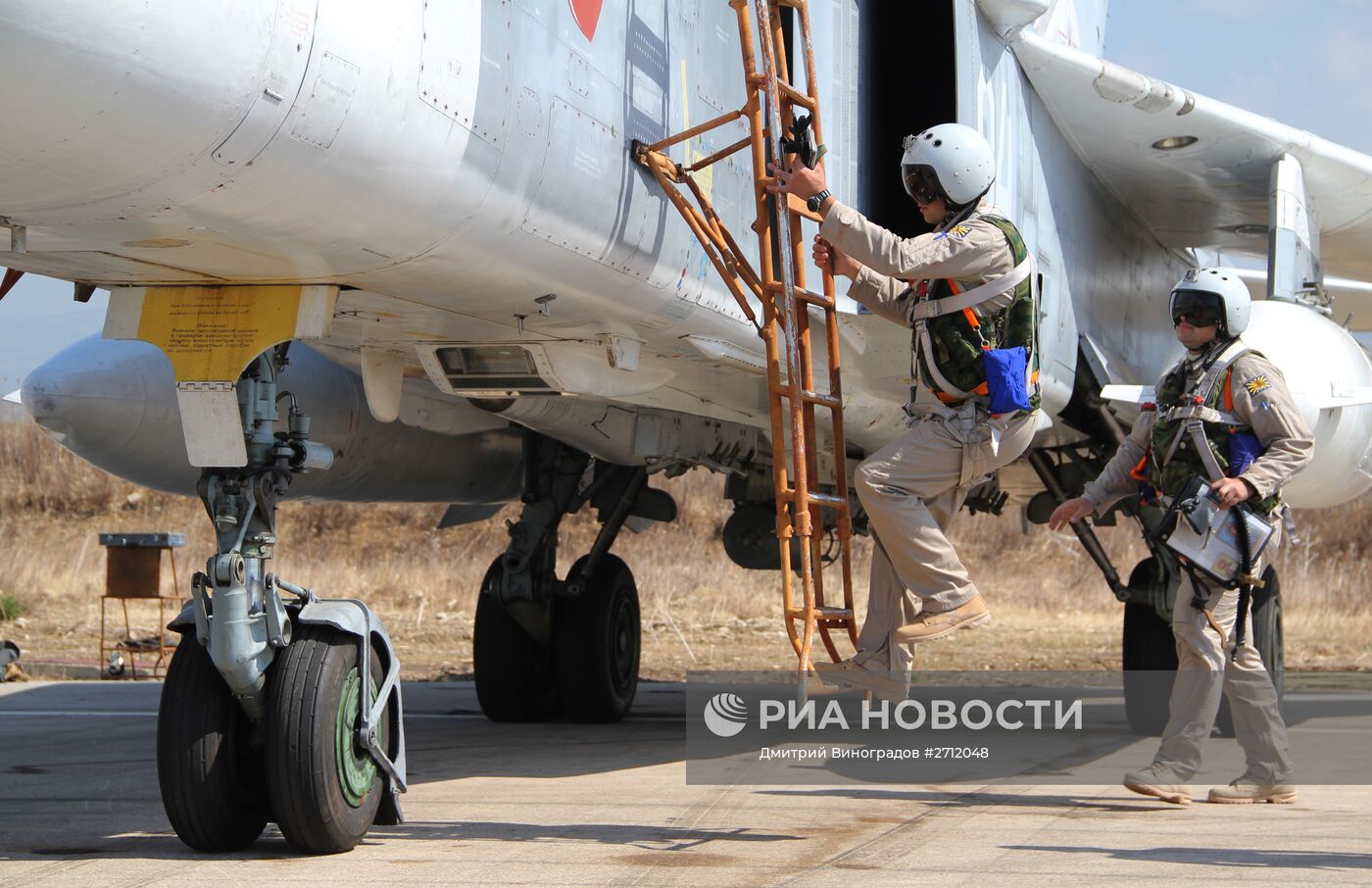 Российская боевая авиагруппа на аэродроме "Хмеймим" в Сирии