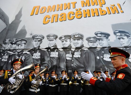 Открытие арт-проекта граффити с изображением Героев Великой Отечественной войны