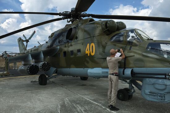 Россия задействует вертолеты в операции против ИГ в Сирии