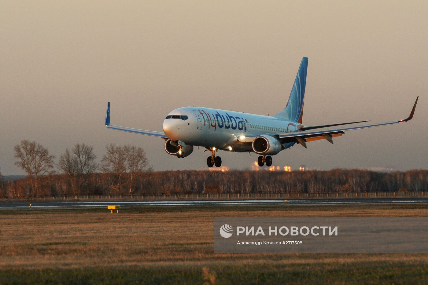 Открытие нового авиарейса Новосибирск - Дубай