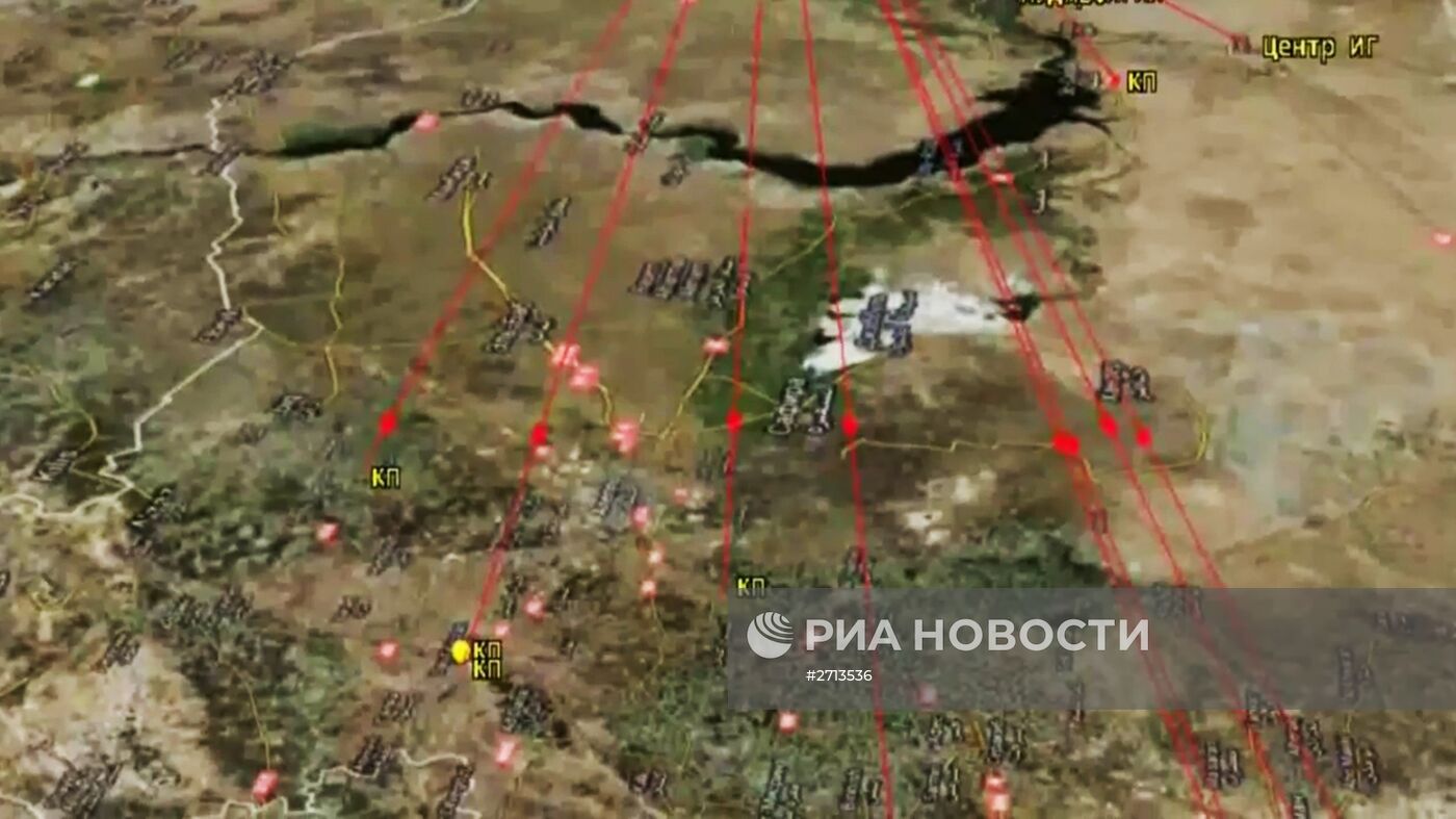 Корабли Каспийской флотилии выполнили пуски крылатых ракет по позициям боевиков ИГ в Сирии