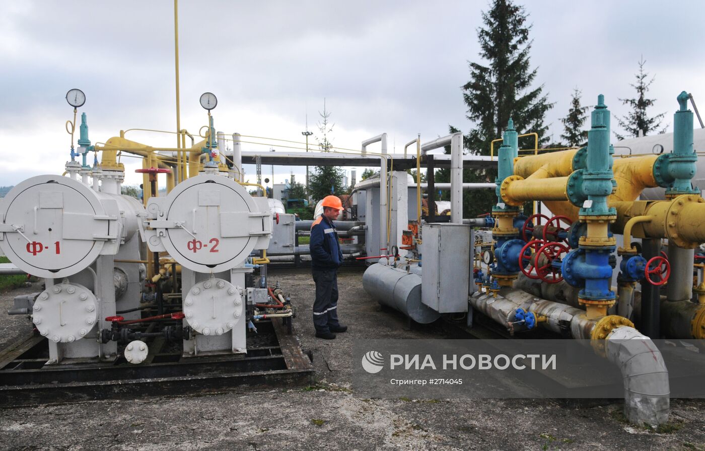 Высокогорная газокомпрессорная станция "Воловец" в Закарпатской области