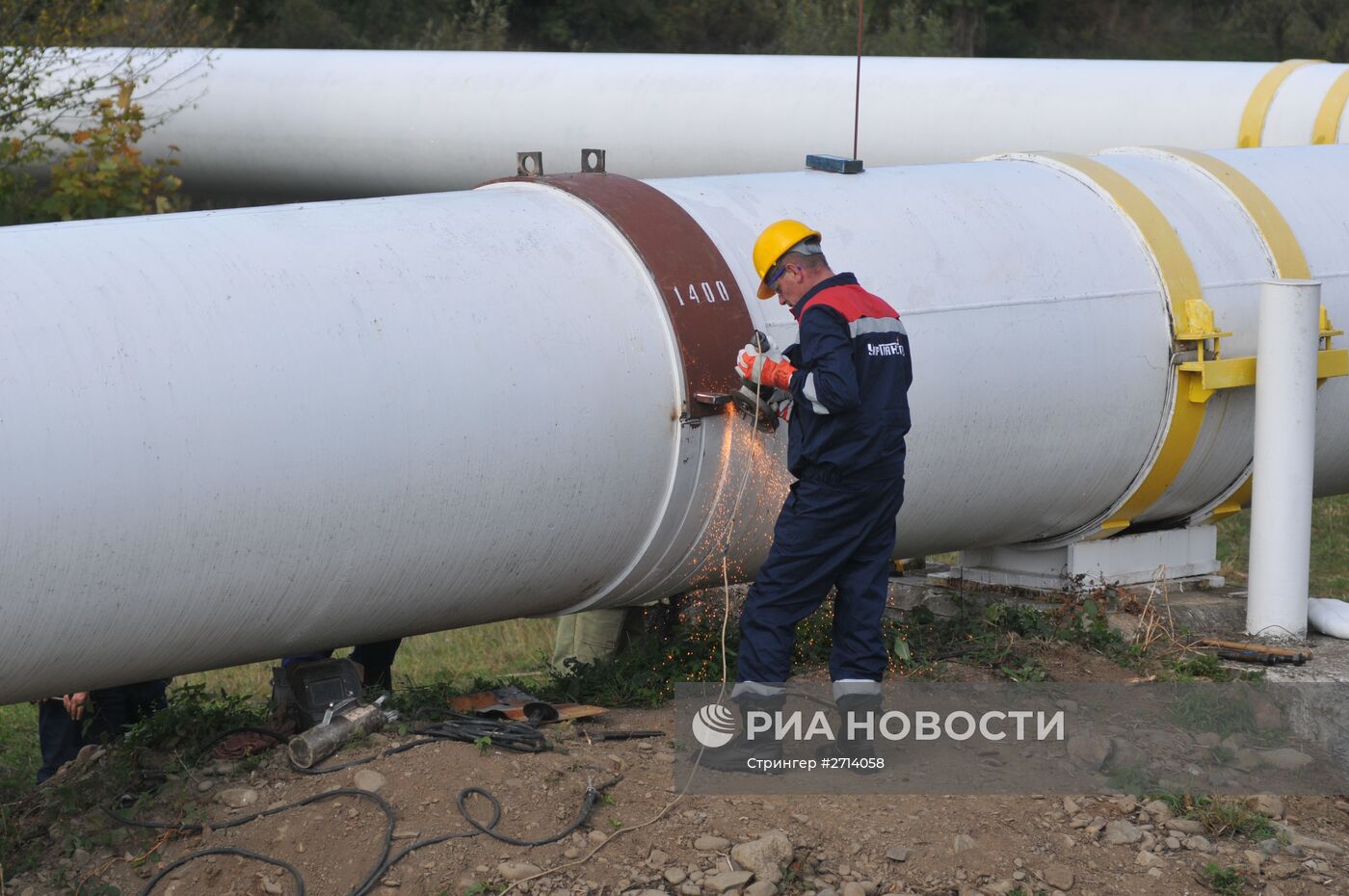 Высокогорная газокомпрессорная станция "Воловец" в Закарпатской области