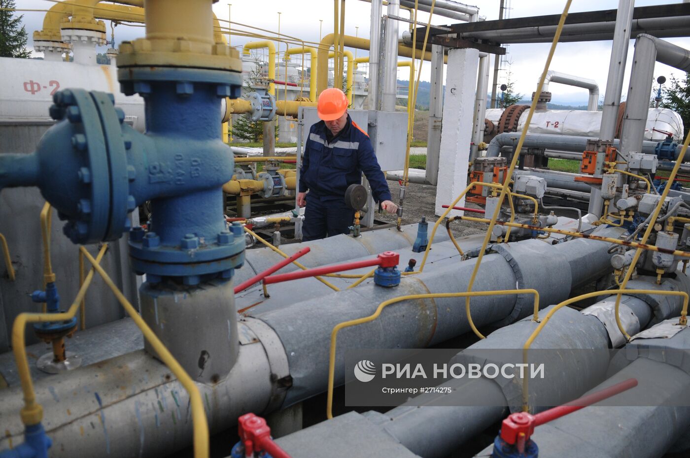 Высокогорная газокомпрессорная станция "Воловец" в Закарпатской области