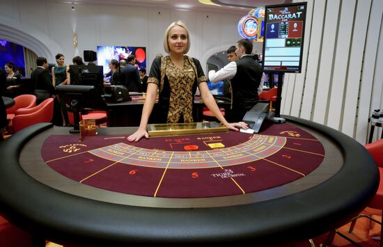Открытие первого казино в игорной зоне "Приморье"