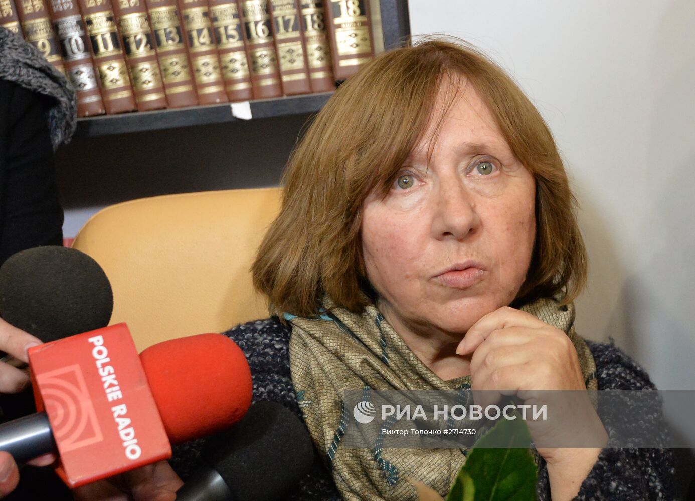 Белорусская писательница Светлана Алексиевич получила Нобелевскую премию по литературе