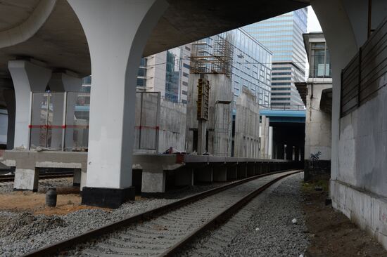 Строительство малого кольца МЖД