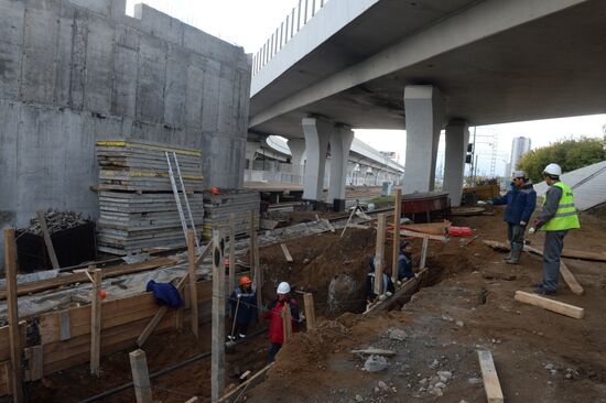 Строительство малого кольца МЖД