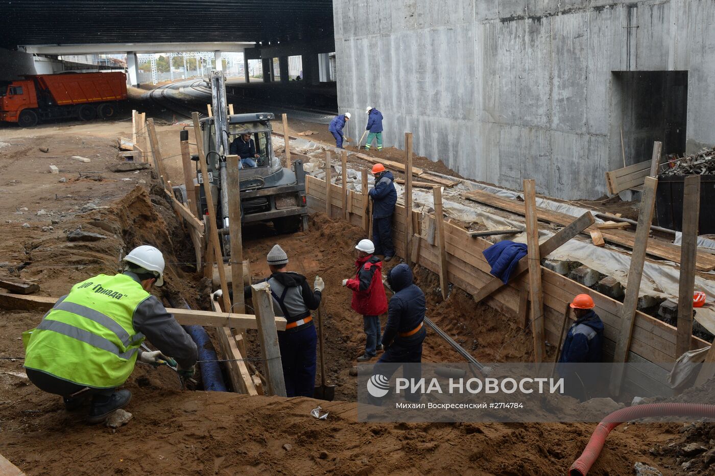 Строительство малого кольца МЖД