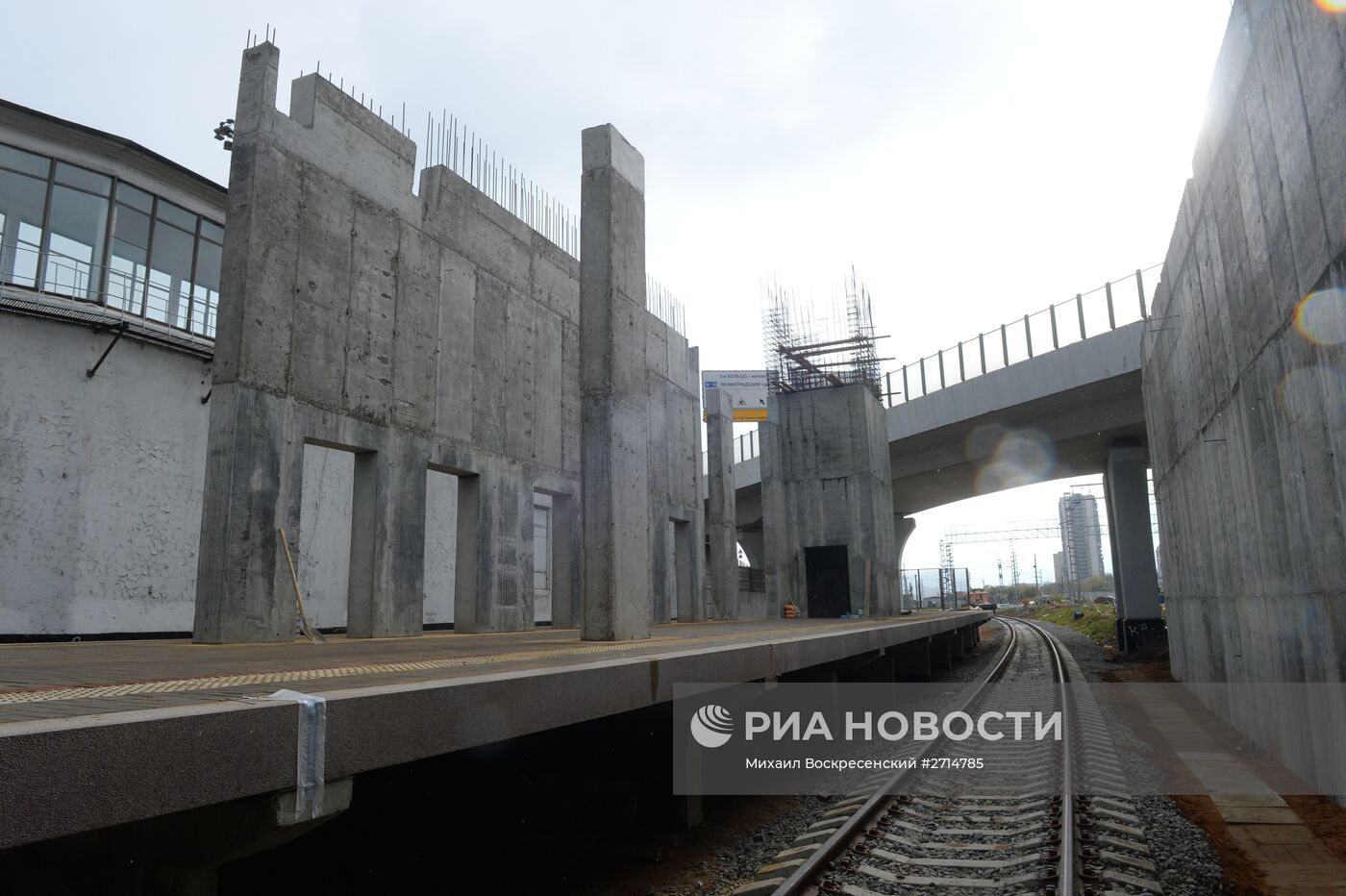 Строительство малого кольца МЖД