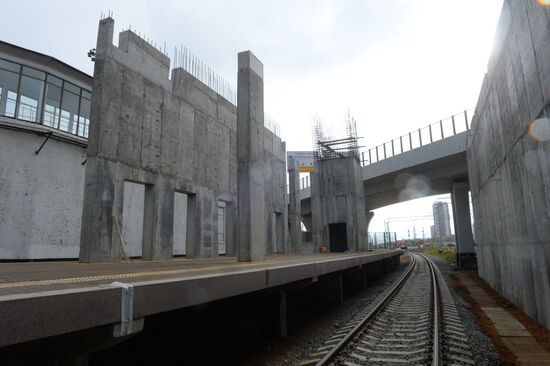 Строительство малого кольца МЖД