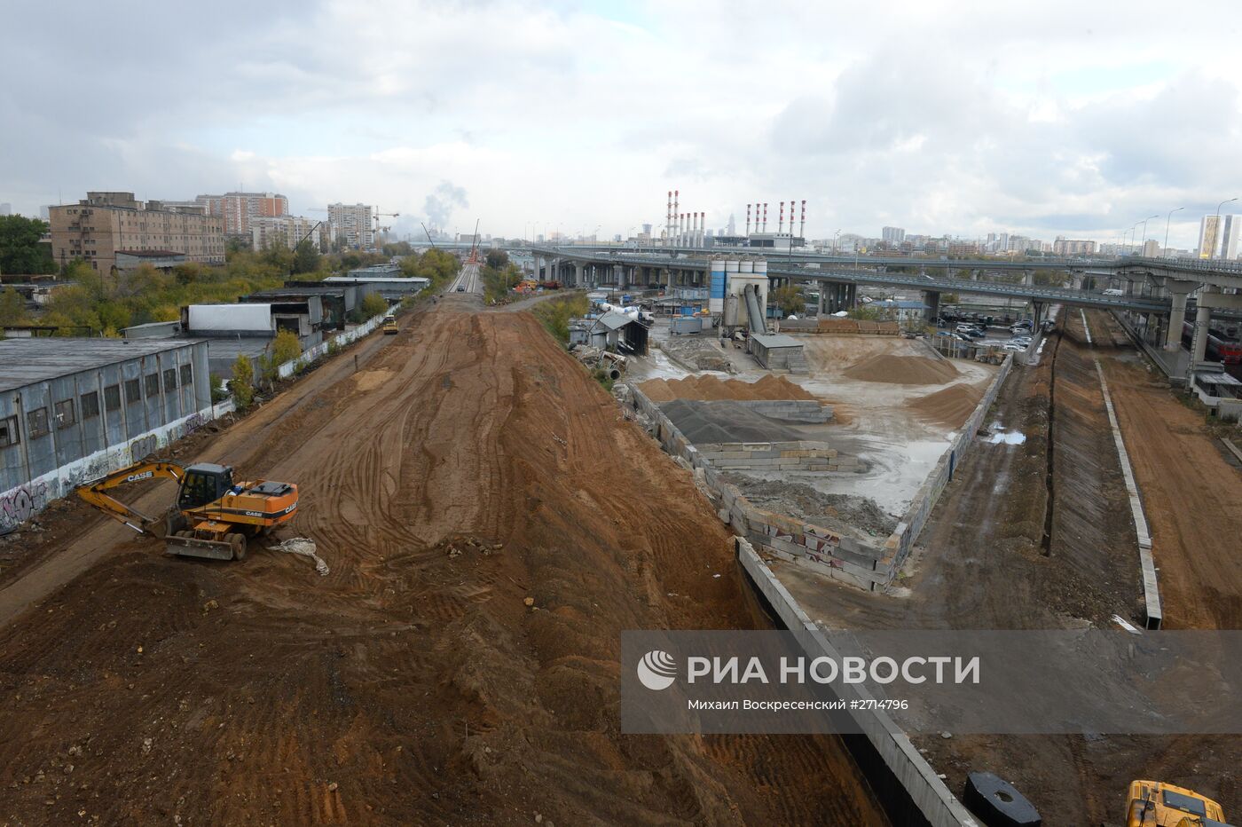 Строительство малого кольца МЖД