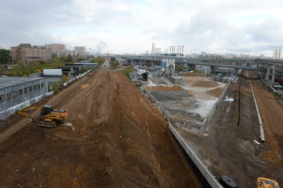 Строительство малого кольца МЖД