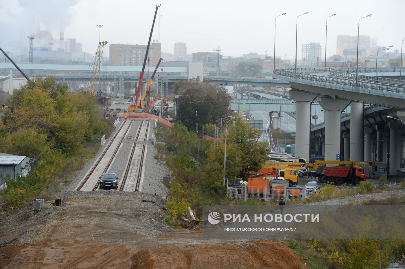 Строительство малого кольца МЖД