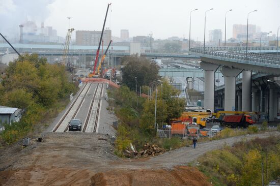 Строительство малого кольца МЖД