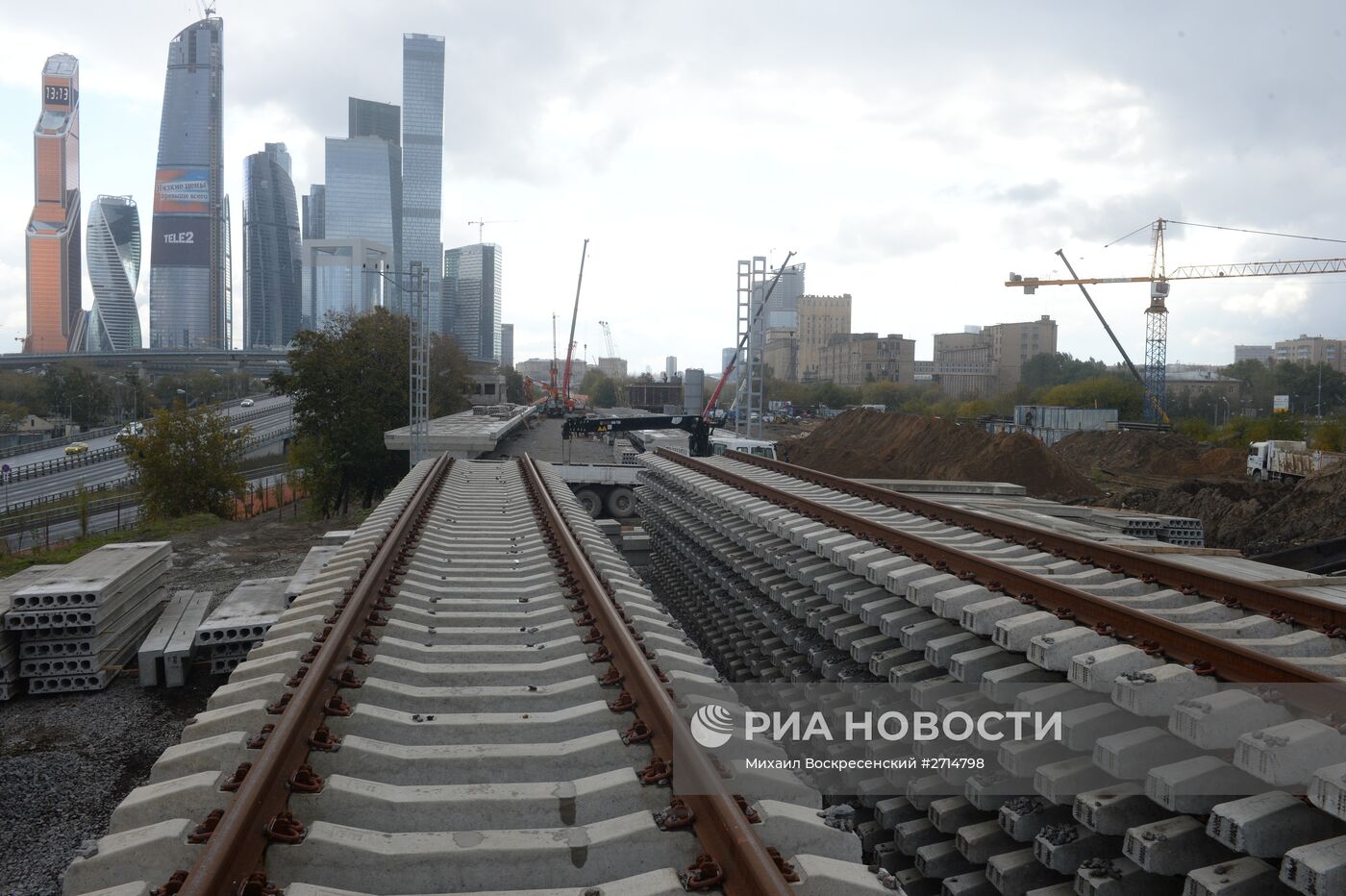 Строительство малого кольца МЖД