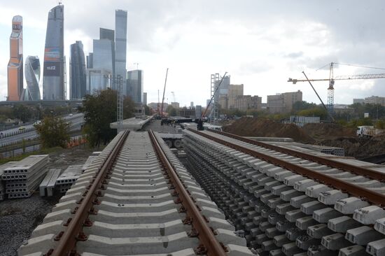 Строительство малого кольца МЖД