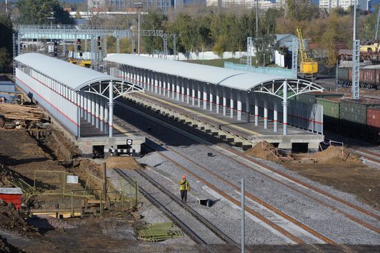 Строительство малого кольца МЖД