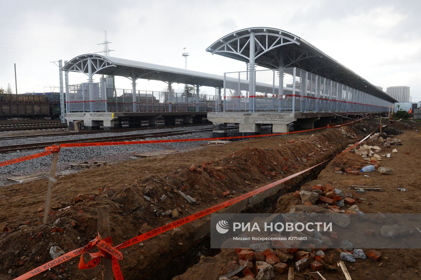 Строительство малого кольца МЖД