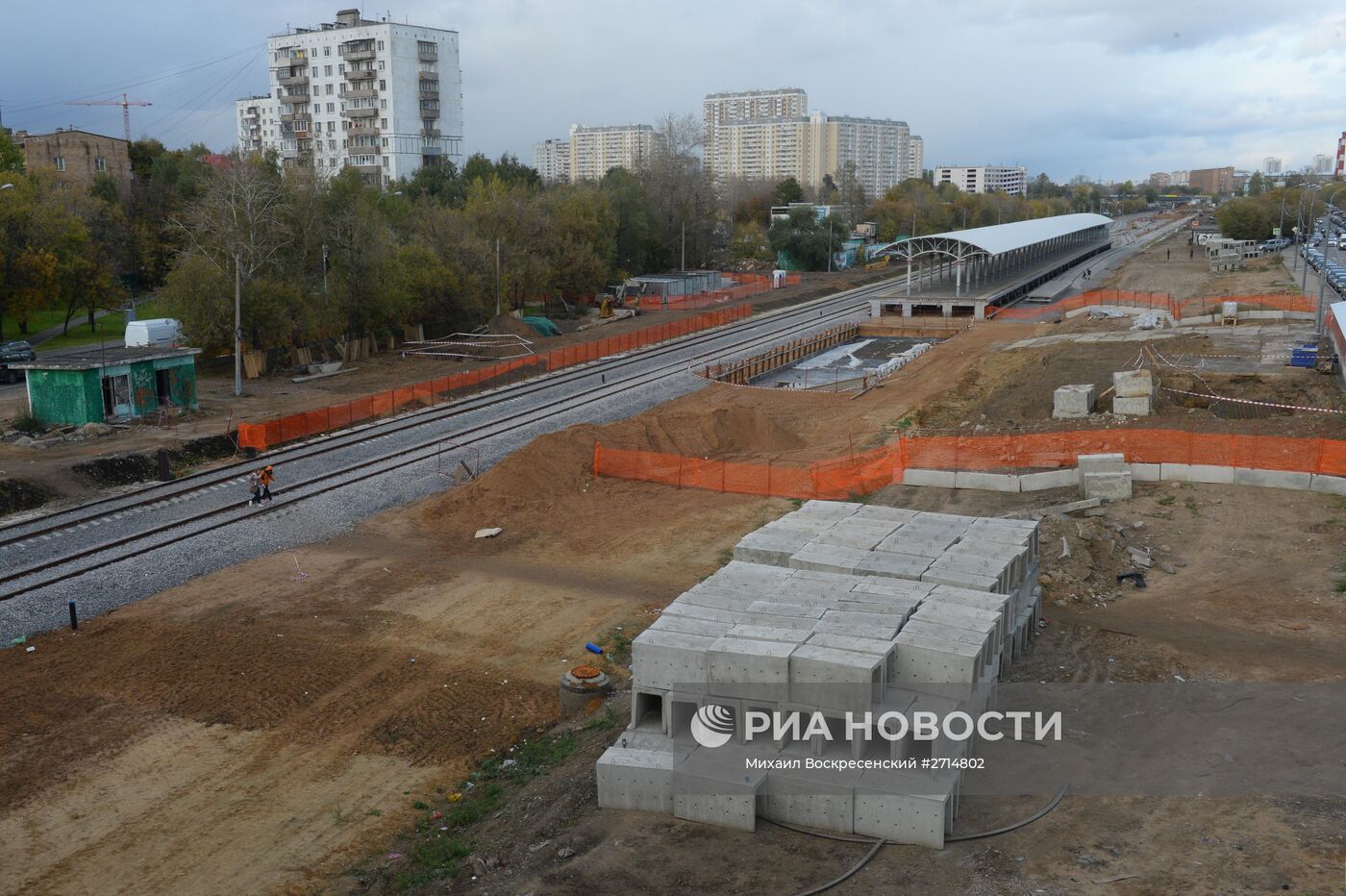 Строительство малого кольца МЖД