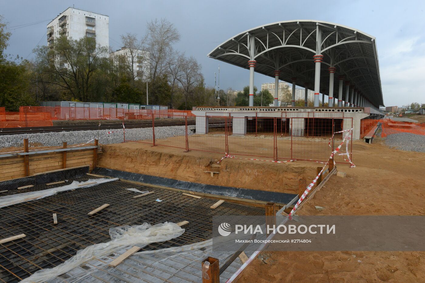 Строительство малого кольца МЖД