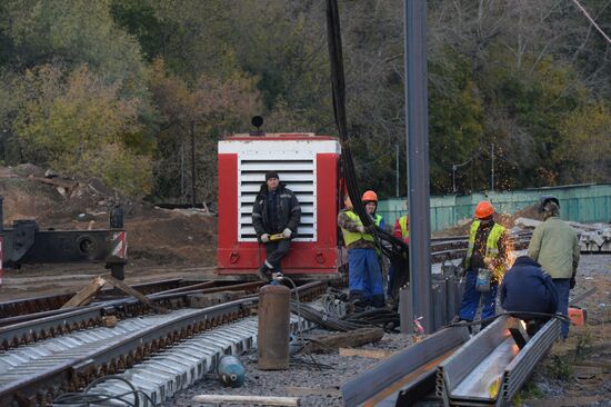 Строительство малого кольца МЖД
