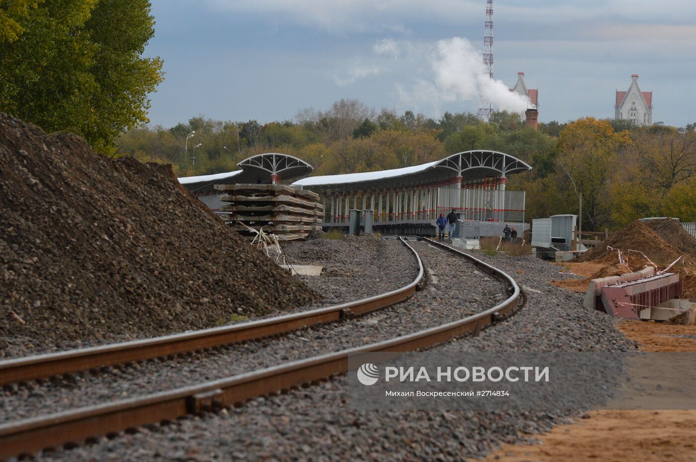 Строительство малого кольца МЖД