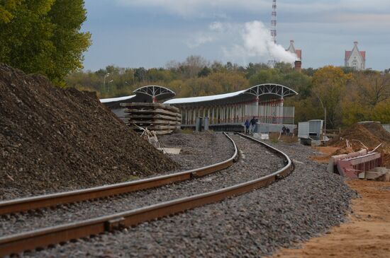 Строительство малого кольца МЖД