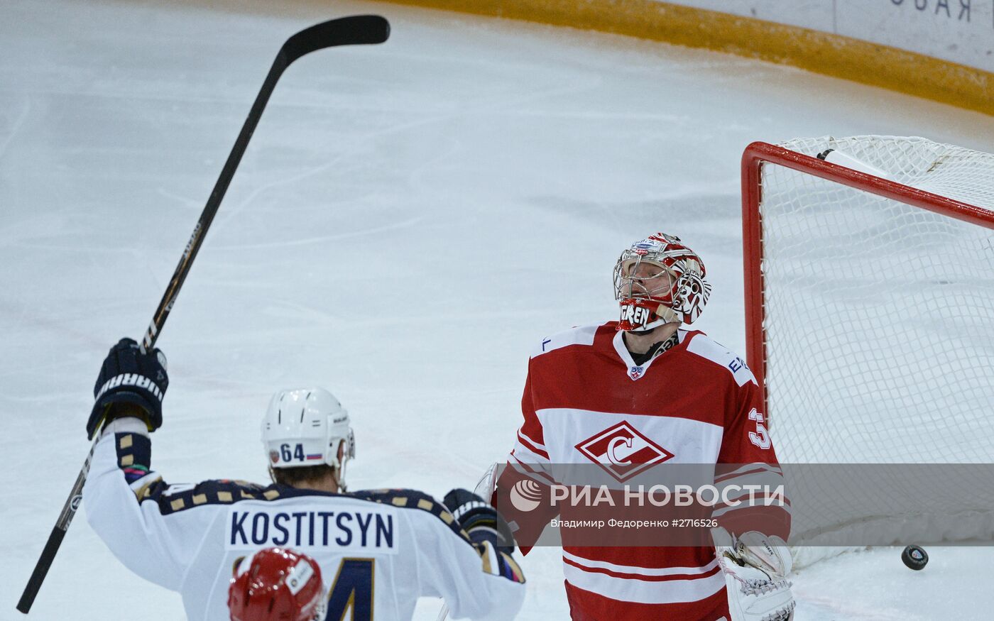 Хоккей. КХЛ, Матч "Спартак" - "Сочи"