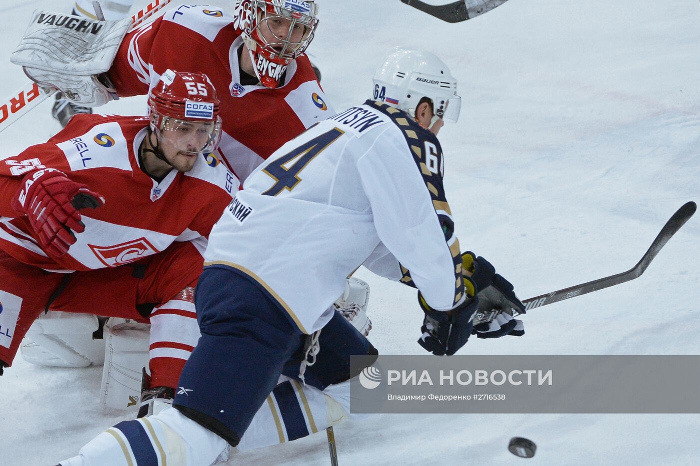 Хоккей. КХЛ, Матч "Спартак" - "Сочи"