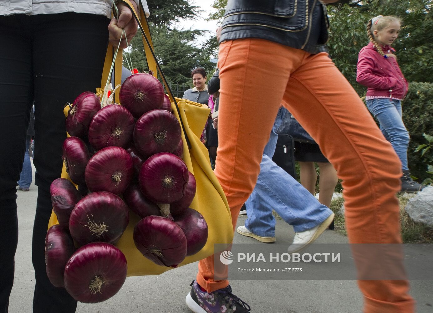 Фестиваль Ялтинского лука в Крыму