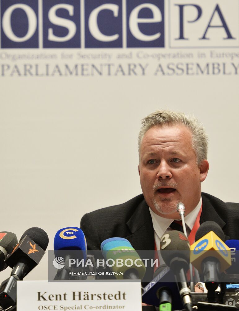 Пресс-конференция представителей ОБСЕ по результатам президентских выборов в Белоруссии