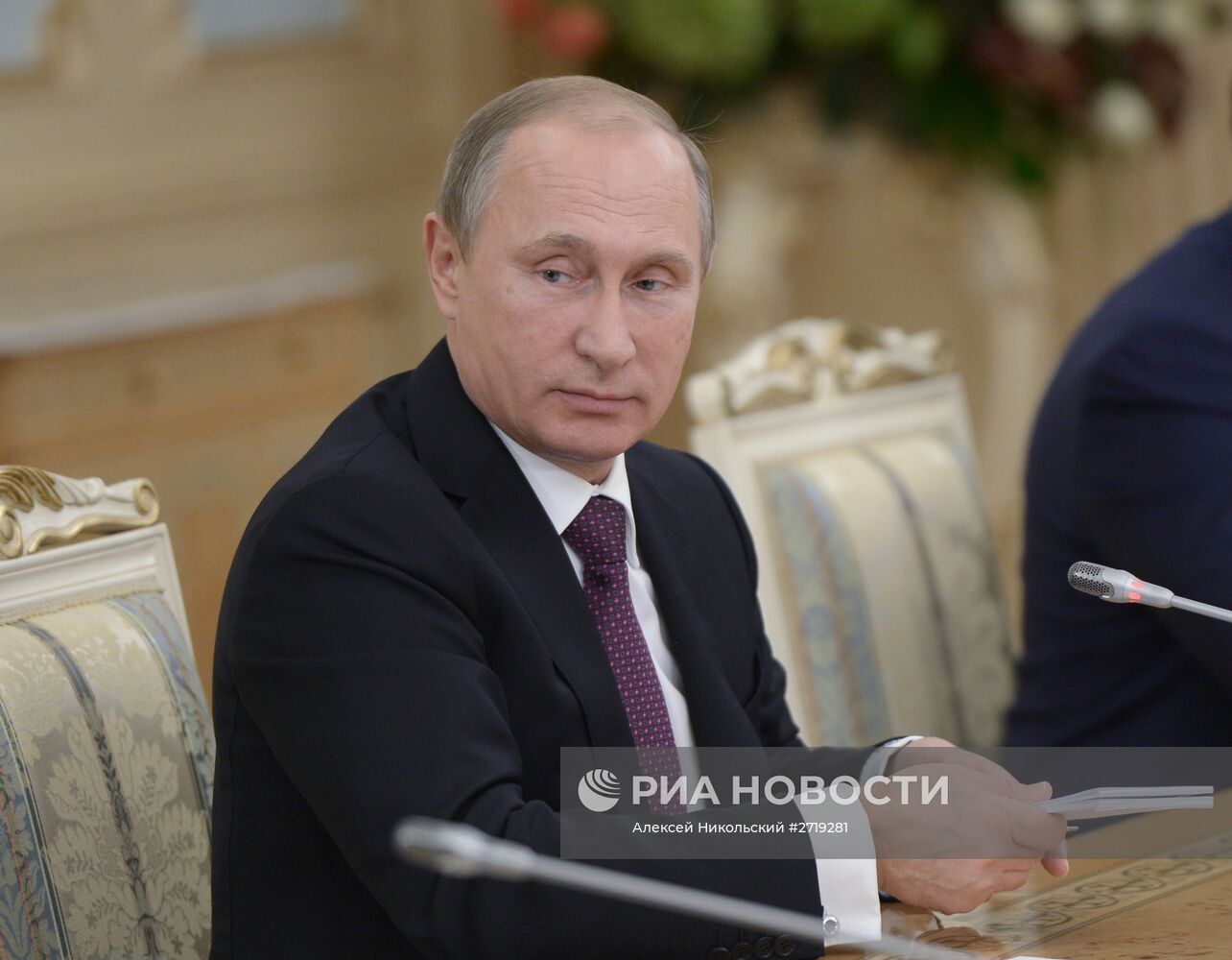 Визит президента РФ В.Путина в Казахстан