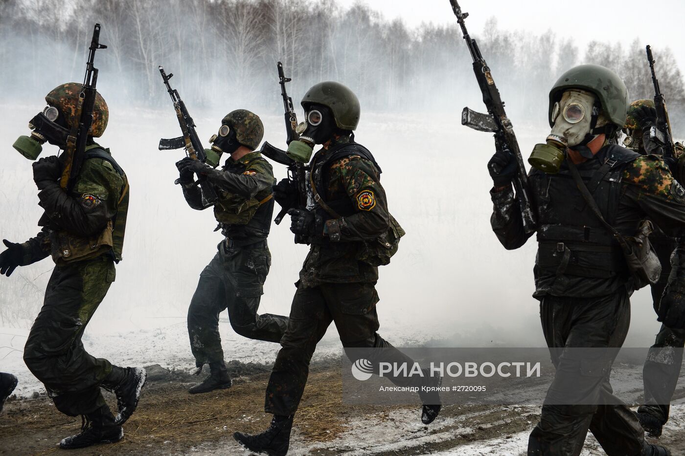 Всероссийские испытания на право ношения крапового берета среди военнослужащих внутренних войск МВД РФ