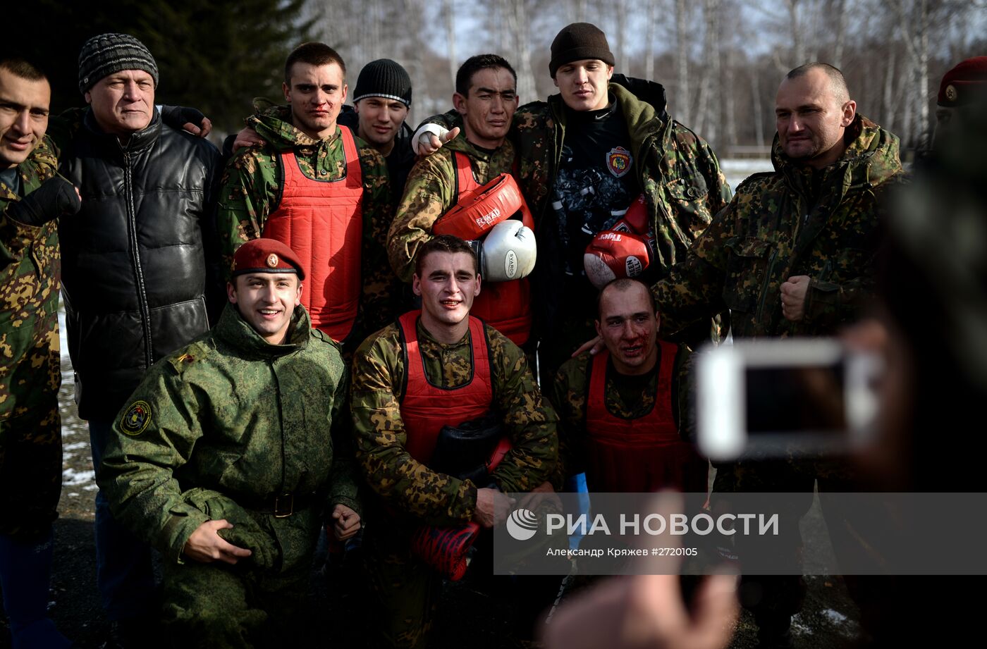Всероссийские испытания на право ношения крапового берета среди военнослужащих внутренних войск МВД РФ