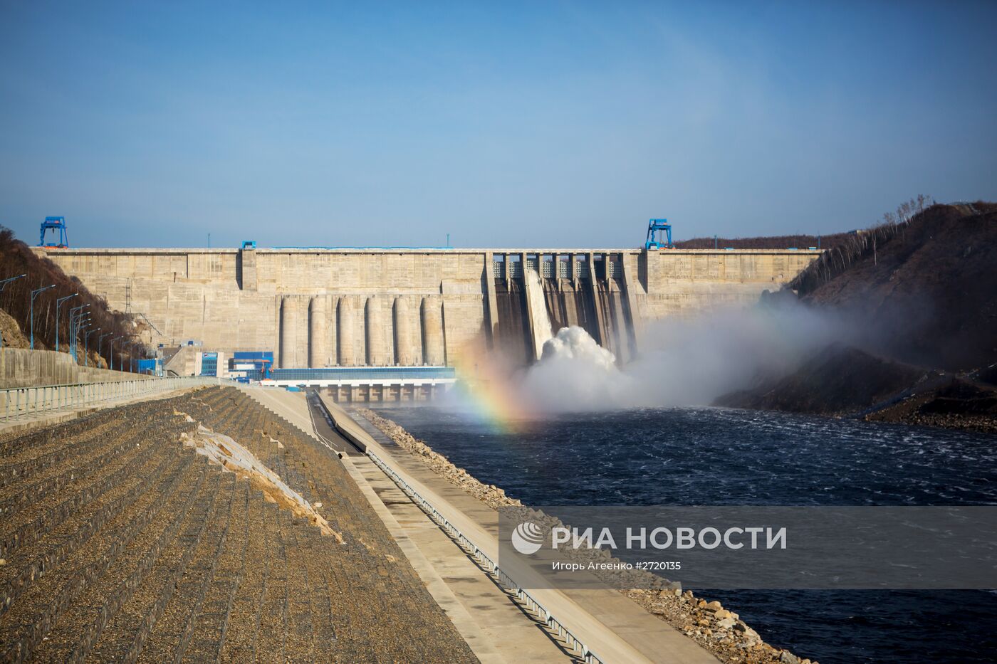 Бурейская ГЭС в Амурской области