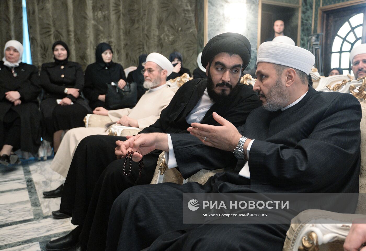 Встреча с представителями исламского духовенства в посольстве России в Сирии