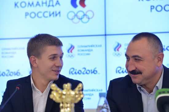 Пресс-конференция сборной России по боксу