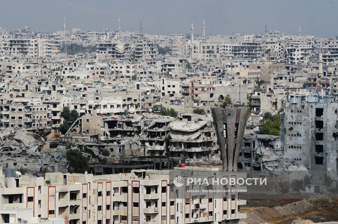 Ситуация в Дамаске в районе Джобар