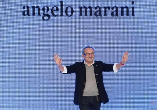 Показ итальянского дома моды Angelo Marani