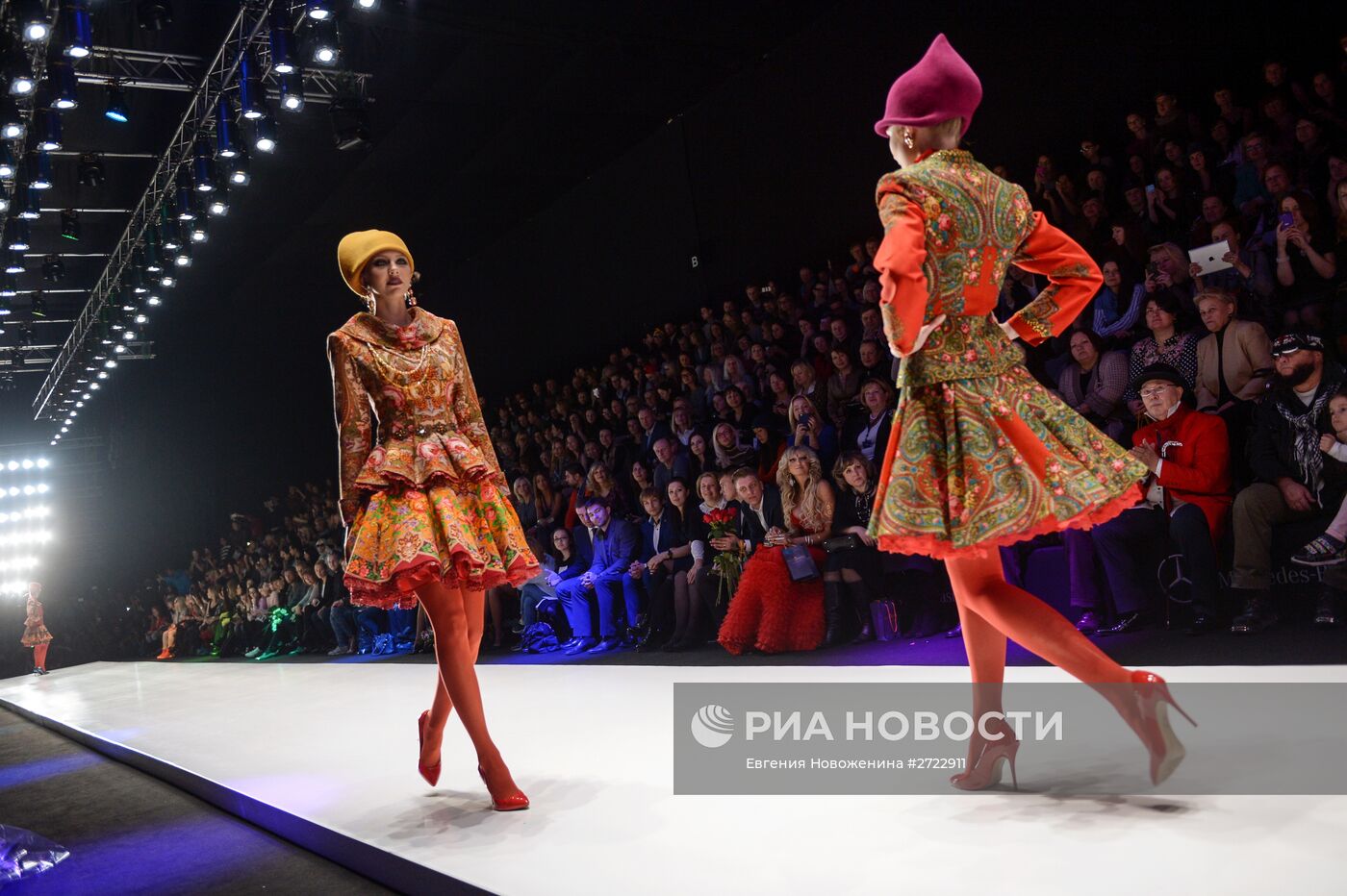 Неделя моды Mercedes-Benz Fashion Week Russia. День первый