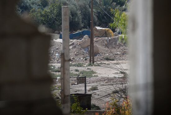 Ситуация в городе Маадания в пригороде Дамаска